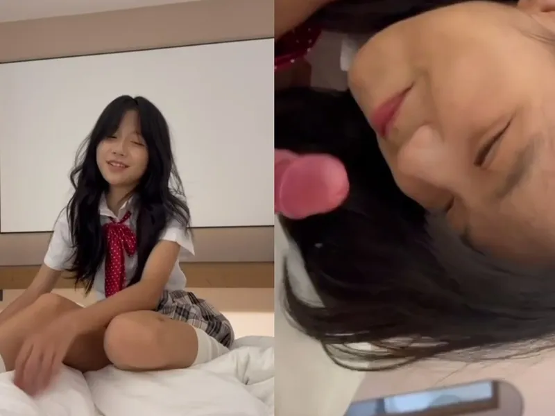 Em loli dễ thương liếm thằng nhỏ biến em thành con em đào dâm dục p1